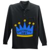 Long Sleeve Silk Touch Polo with Pocket Thumbnail