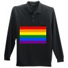 Long Sleeve Silk Touch Polo with Pocket Thumbnail