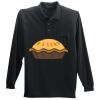 Long Sleeve Silk Touch Polo with Pocket Thumbnail