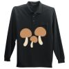 Long Sleeve Silk Touch Polo with Pocket Thumbnail