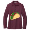 Women's Silk Touch Long Sleeve Polo Thumbnail